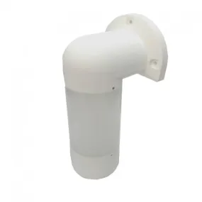 BALIZA JARDÍN ZEZA SUPERFICIE 52CM BLANCO E27 RESINA