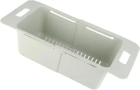 Cesta para Congelador, Organizador para Congelador de PP, Multifuncional, Ampliable, Carga de 15-25kg, Conveniente con Manija de